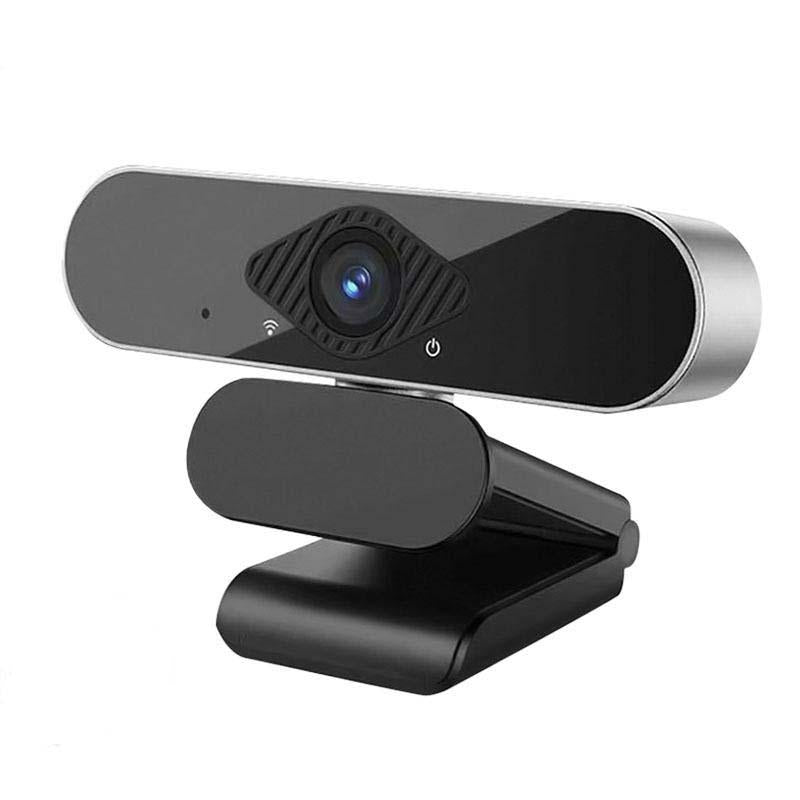 1080P HD Webcam, USB Plug & Play Webcam with Microphone, 360° Rotatable Auto Focus Webcam for Online Meeting, Online Class, Game, Video Chat