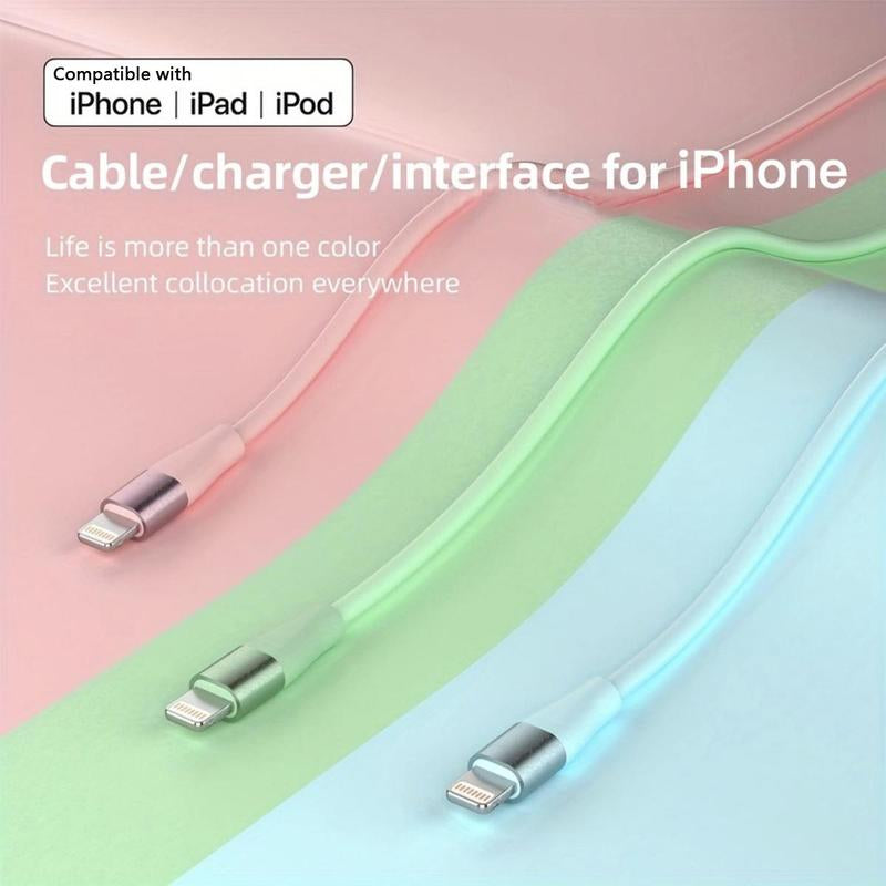 10FT [Apple Mfi Certified] USB a Cable Charging Compatible with Iphone 14 13 12 11 Pro Max XR 8 7 6 plus SE and More Cellphone, Mobile Phone Portable Charger Cable for Car Summer, Car Charger Cable for Smartphone Electronic Products